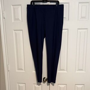 Theory Navy Straight Leg Women's Pants
